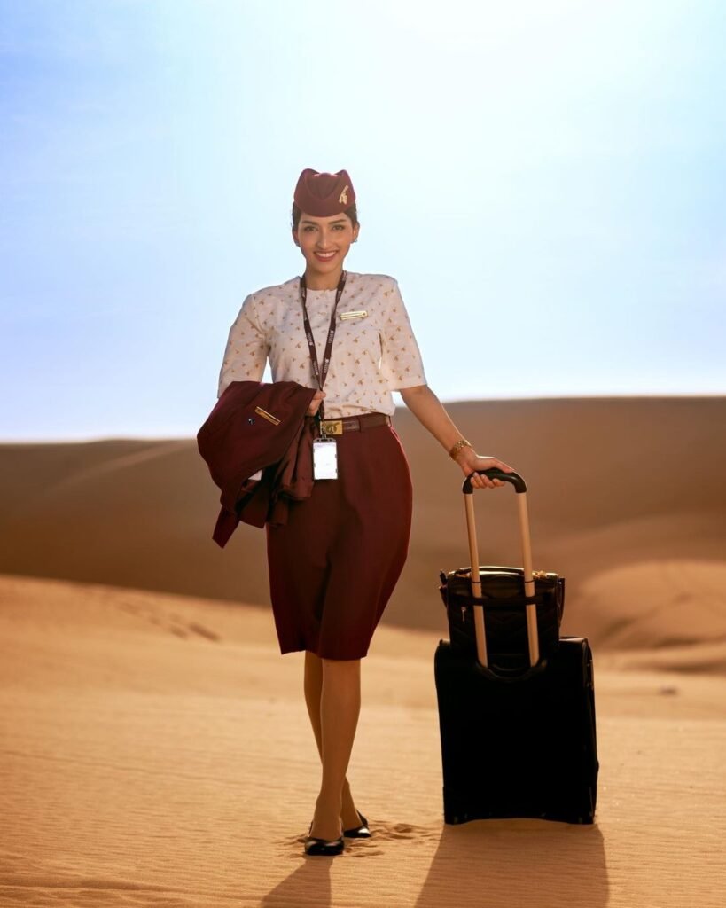 Qatar Airways Cabin Crew May Sakdanurak