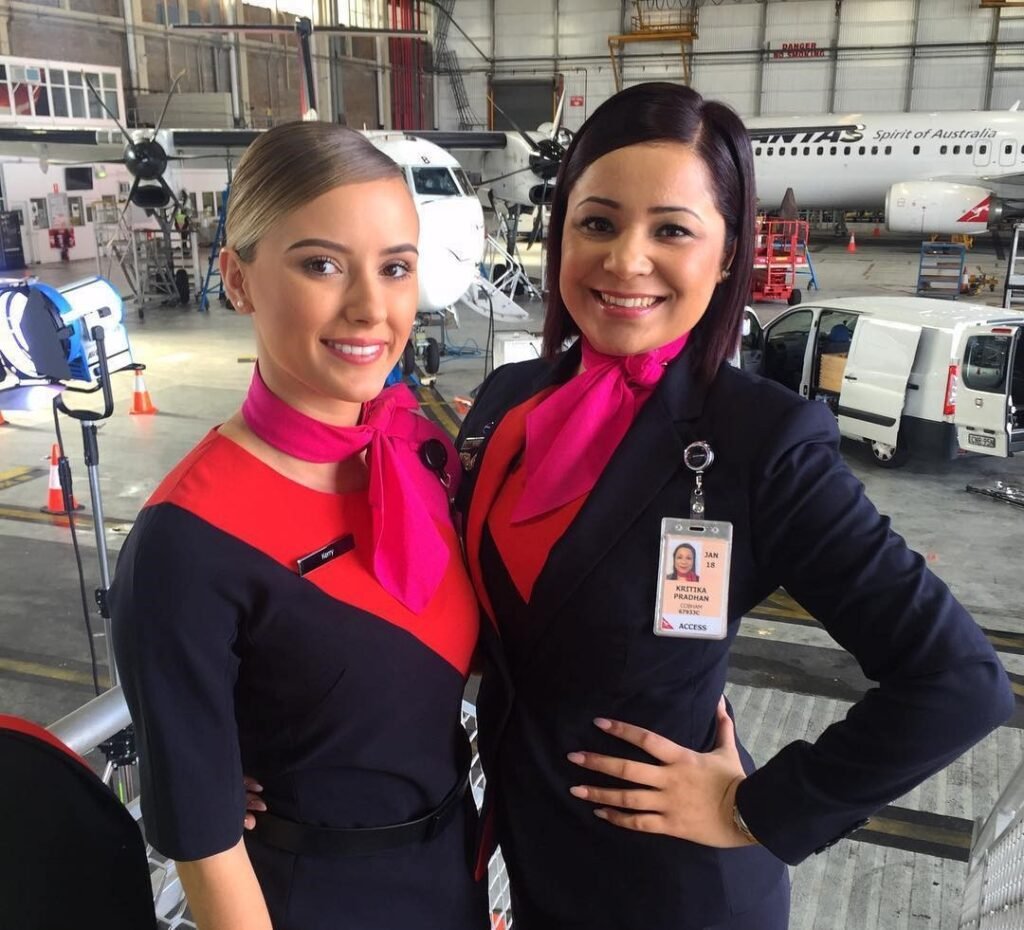 Qantas Cabin Crew Kerry Turner
