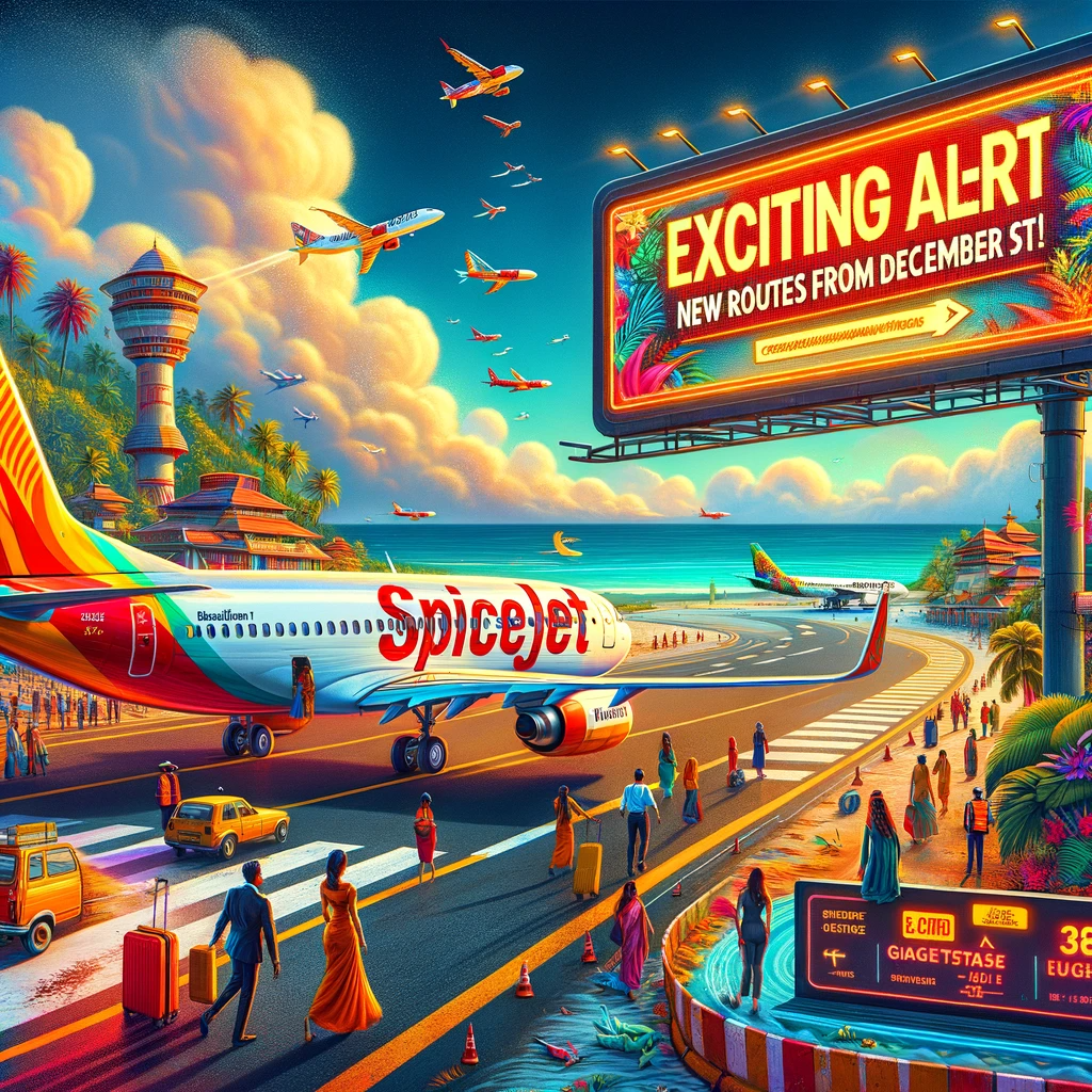 SpiceJet Winter Flight Route Plans 