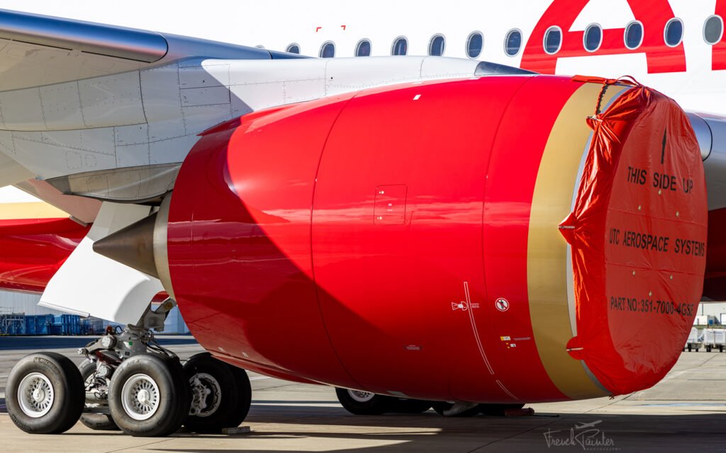 Air India's Airbus A350-900 has rolled out a new livery.