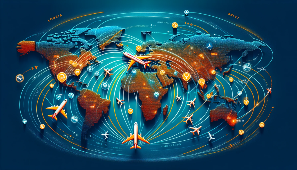 illustration-of-a-global-map-with-Air-India-flight-routes-highlighted-showing-an-expanded-network