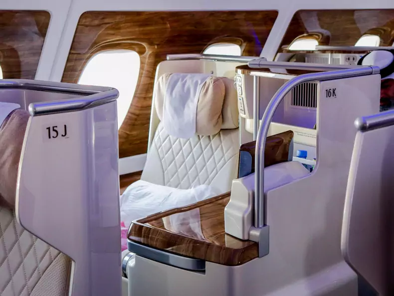 Emirates A380 Seats