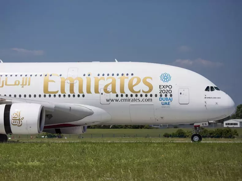 Emirates A380
