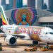 Ethiopian-Airlines-aircraft-being-serviced-at-Atlanta-airport.-The-plane-features-a-special-decal-announcing-a-fleet-update