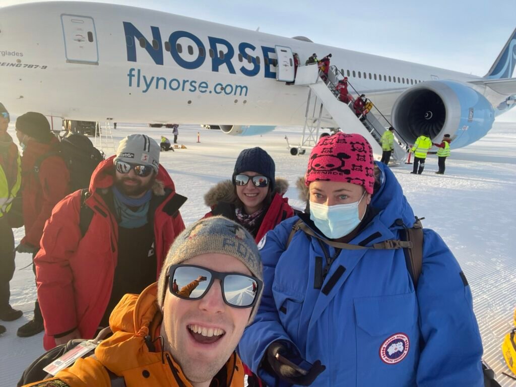 Norse Atlantic Airways Landing in Antarctica