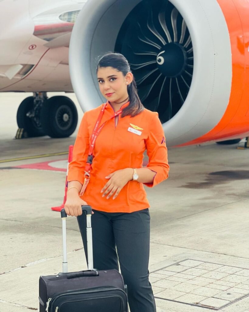 Shifa Malik Akasa Air Cabin Crew