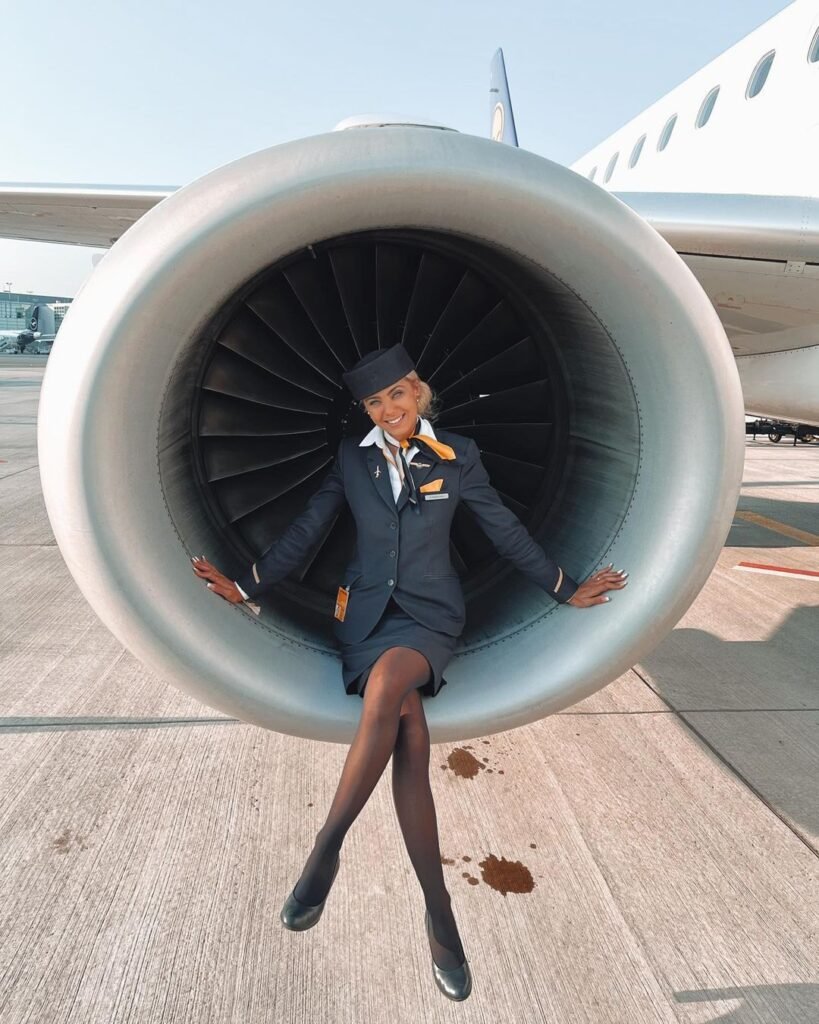 City Airlines Cabin Crew Sandra Lufthansa Cabin Crew