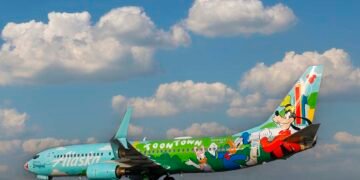 Alaska Airlines Mickeys Toontown Livery Launch