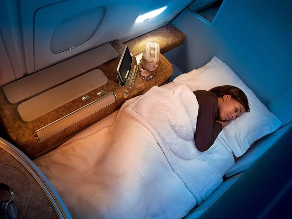Emirates-A380 First Class Bed