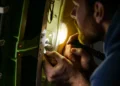 Alaska Airlines Boeing Plug Door inspection