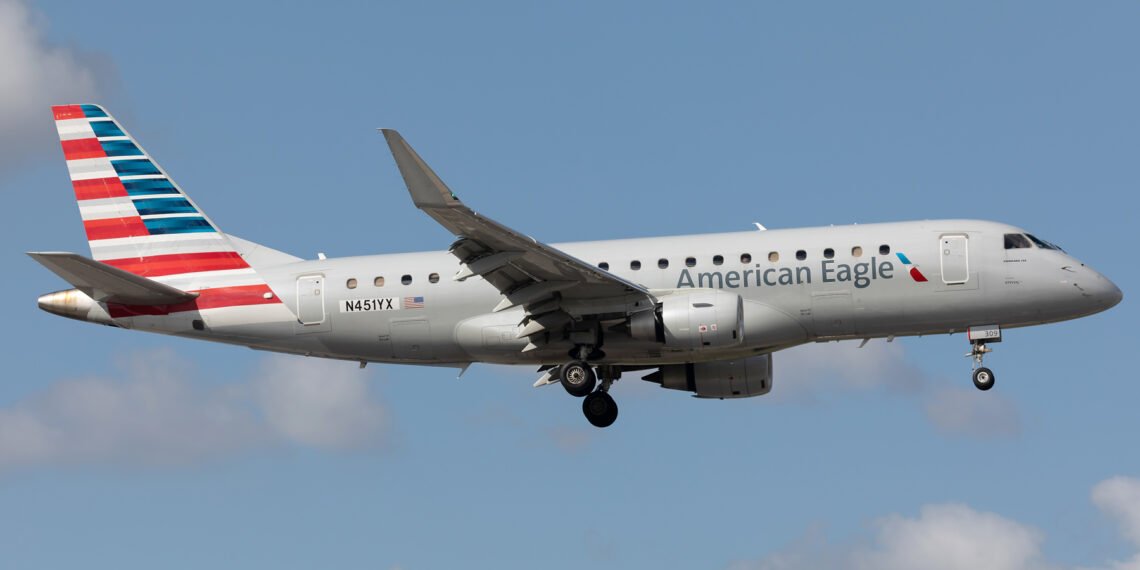 American Airlines (Plane and crew by Envoy Air as American Eagle)