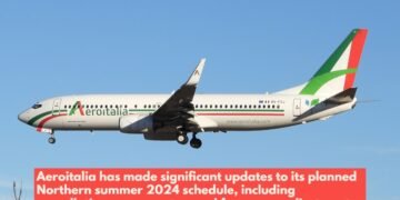Aeroitalia Adjusts Summer 2024 Schedule