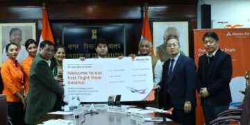 Akasa Flight Inauguration at Gwalior Airport