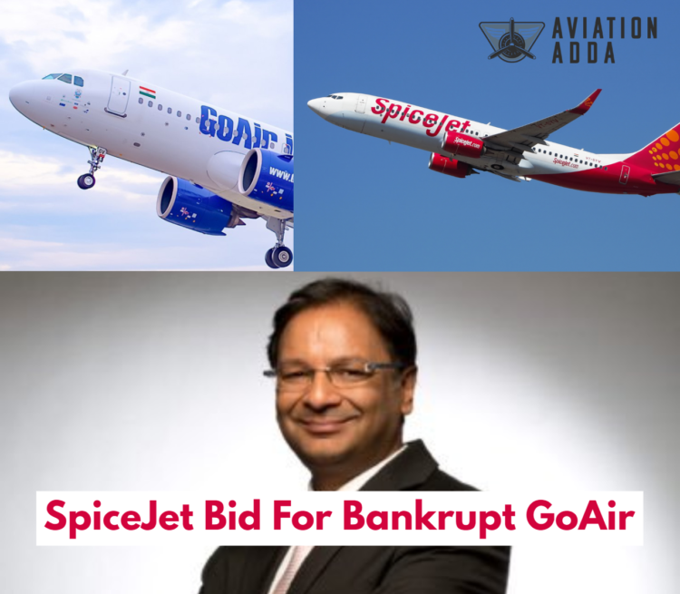 SpiceJet Bid For Bankrupt Go Air
