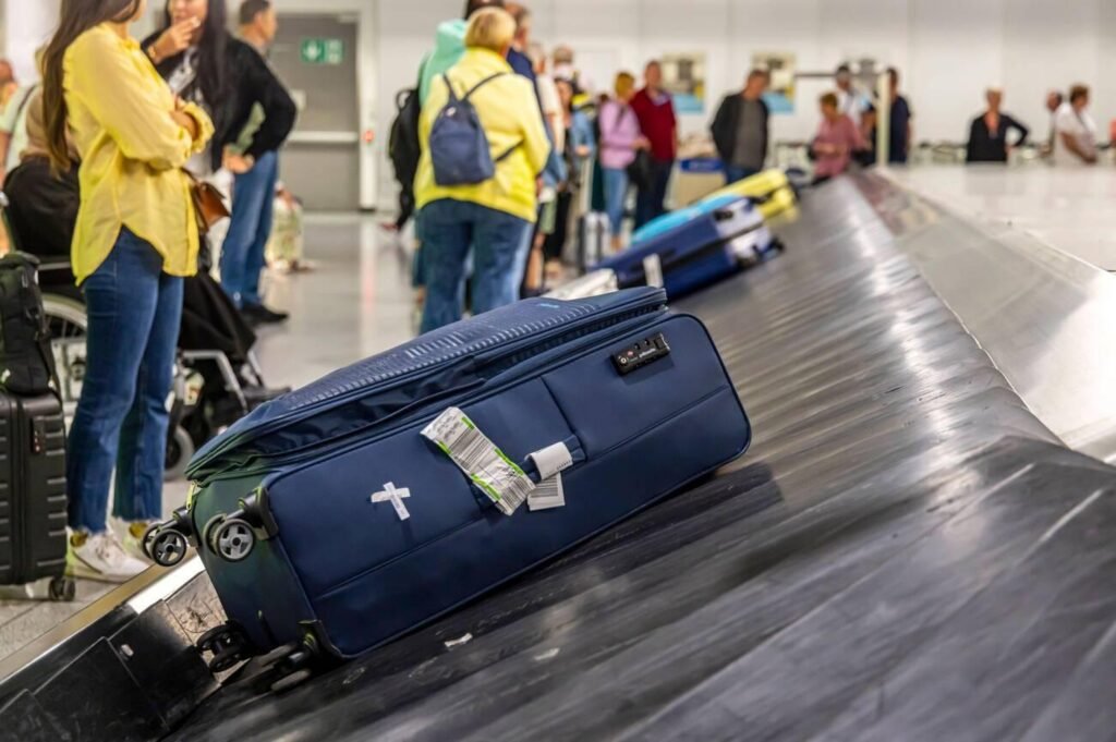 Baggage at the Airport Belt