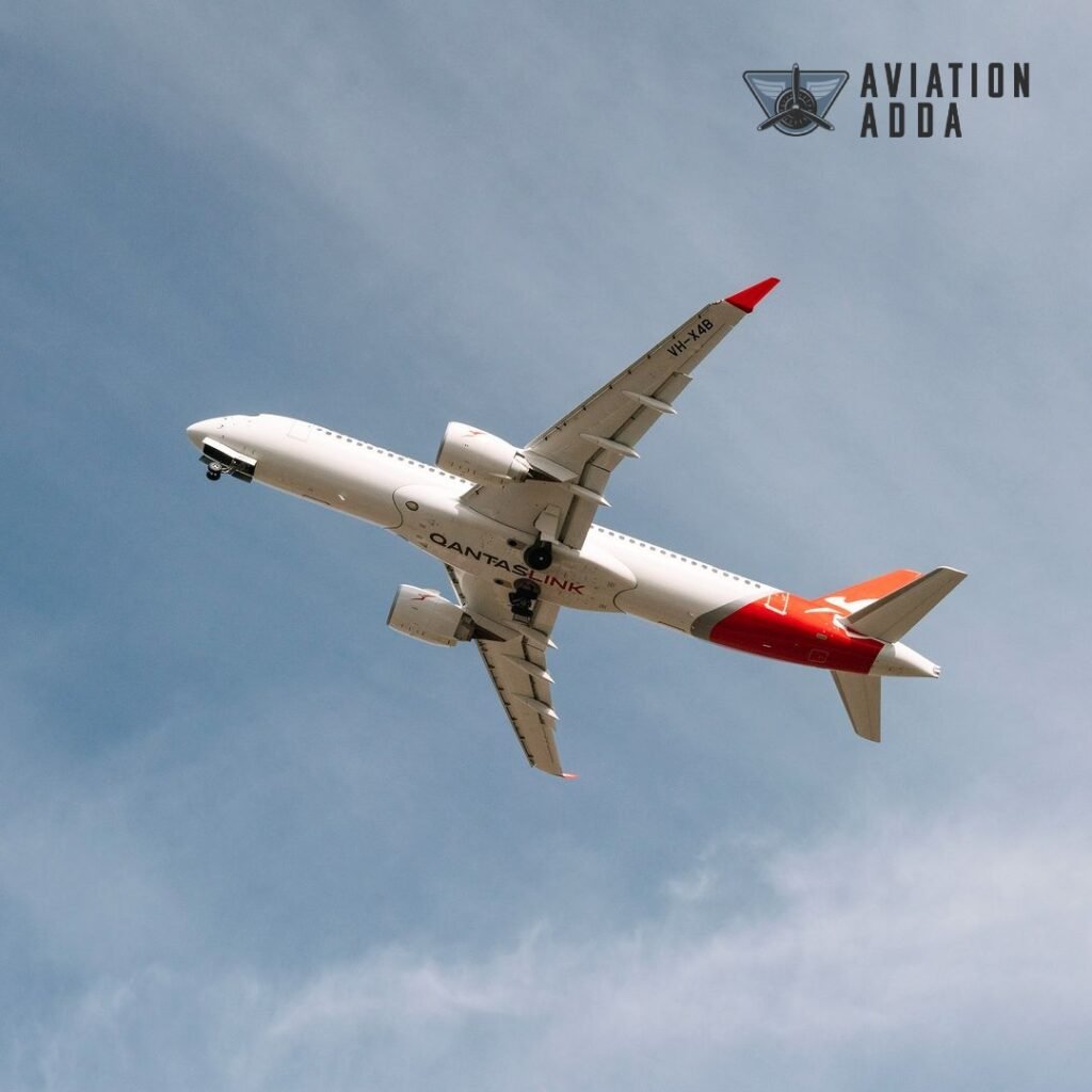 Qantas A220 Taking of From Airport