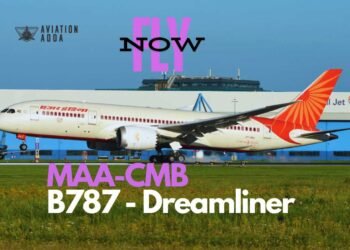 Air India B787 India to Colombo